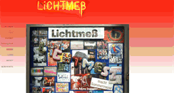 Desktop Screenshot of lichtmess-kino.de