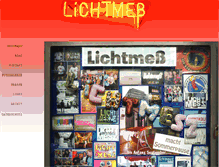 Tablet Screenshot of lichtmess-kino.de